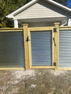 Corrugated Gate Installation — Wilmington
