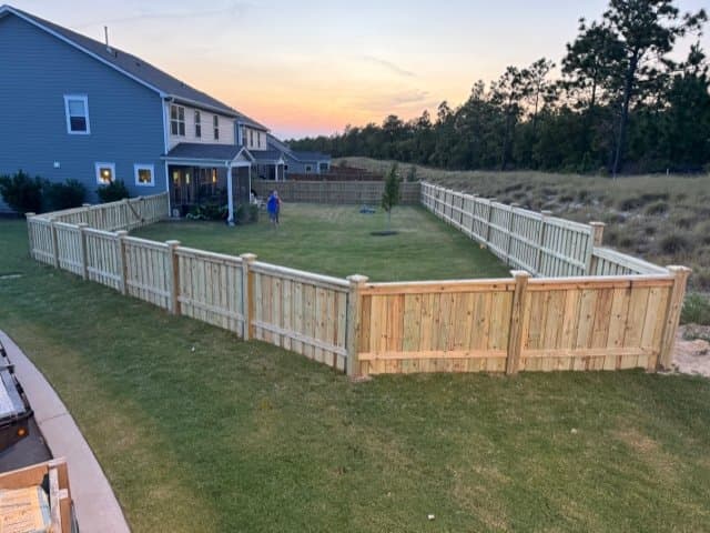 Wood Fencing by Davis Fence in Wilmington, NC