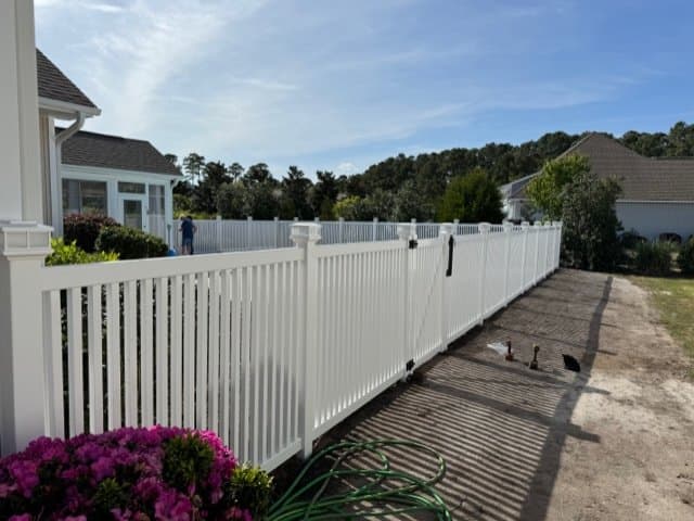 Vinyl Fencing by Davis Fence in Wilmington, NC
