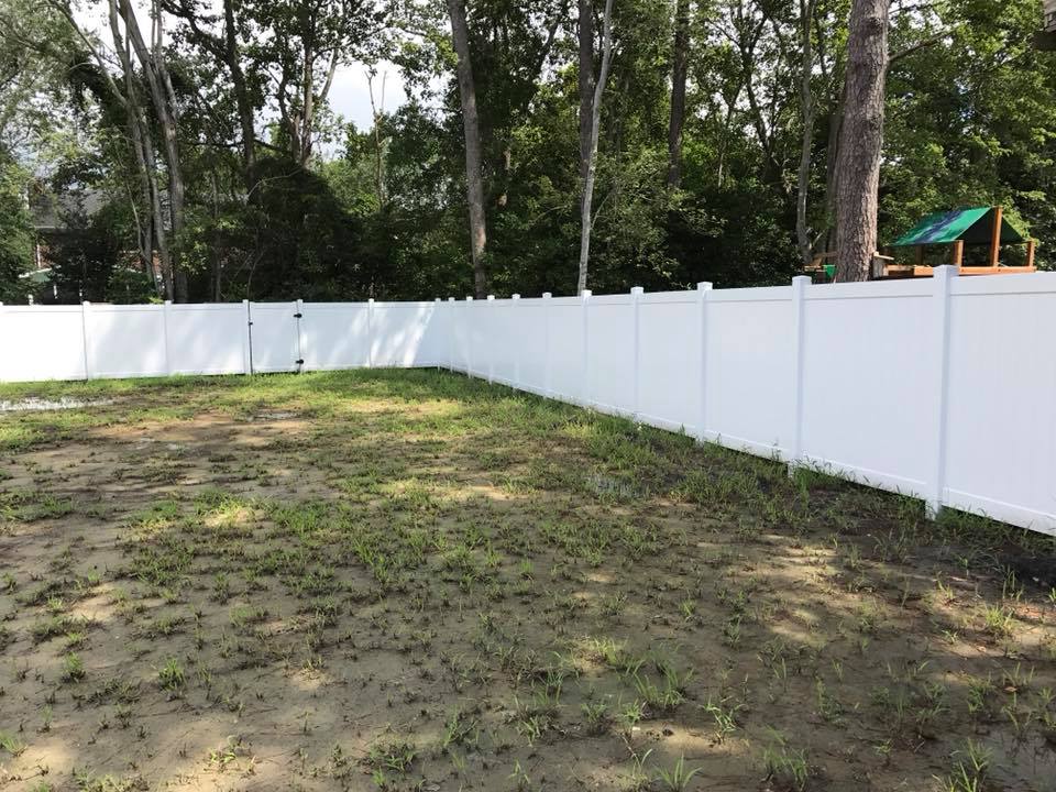 privacy fence around property
