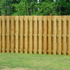 shadow box wood fence